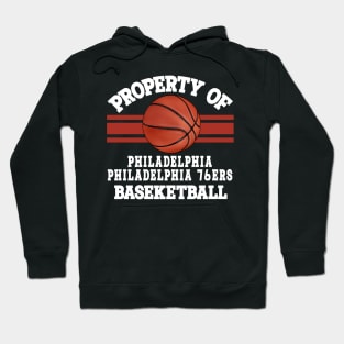 Proud Name Philadelphia Graphic Property Vintage Basketball Hoodie